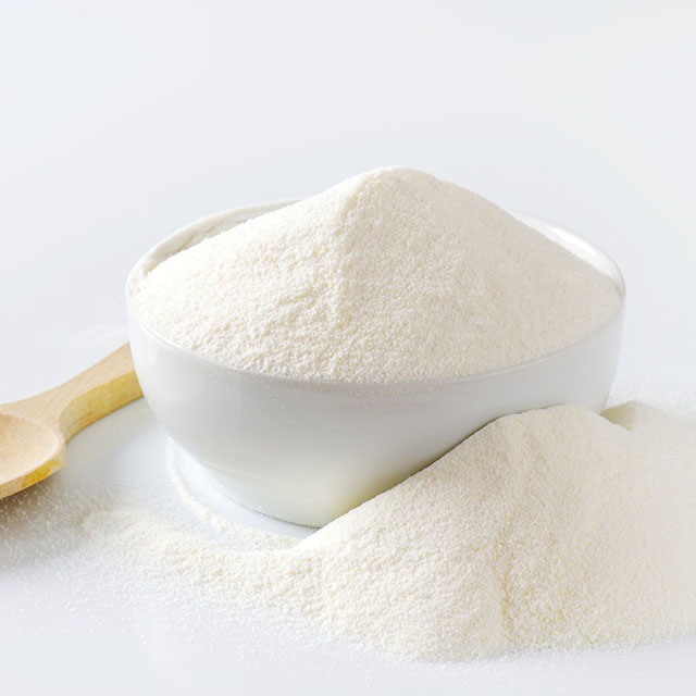 Close up shot of a milk powder imported into Senegal