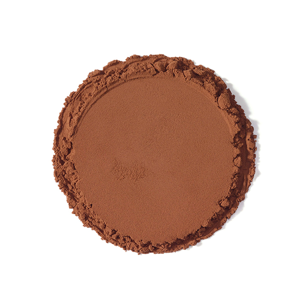 Close up shot of ofi cocoa powder natural