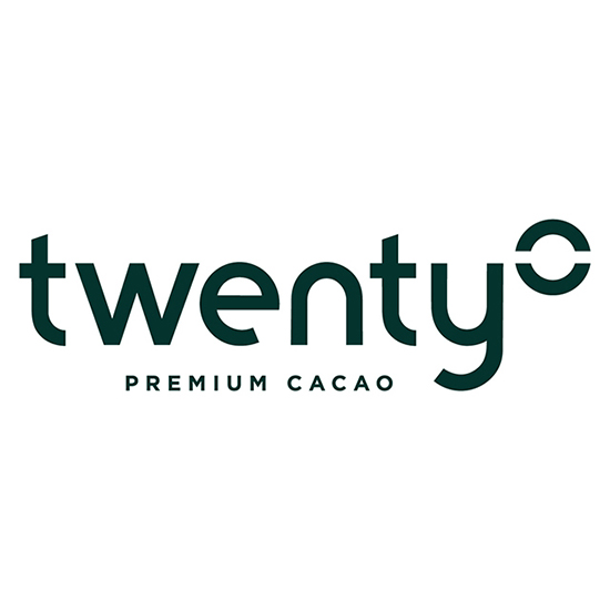 Twenty premium cacao company logo