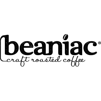 Beaniac craft roasted coffee logo