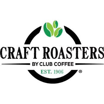 Craft roasters by club coffee logo