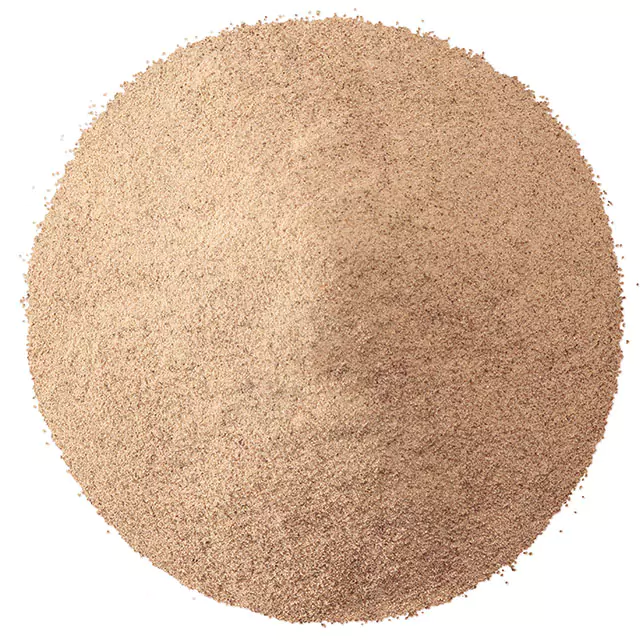 Close up shot of white ground pepper