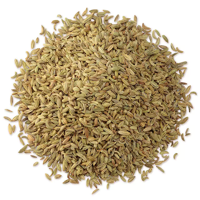 Product shot fennel seeds