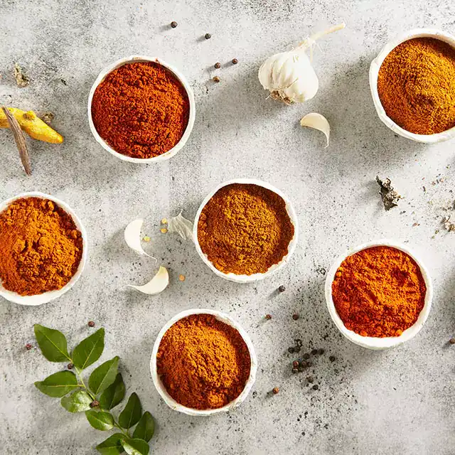 Product shot cumin powder