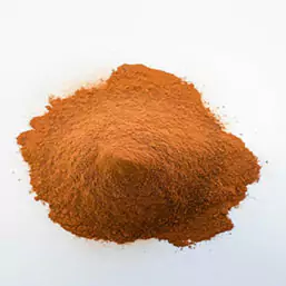 A pile of cascara powder