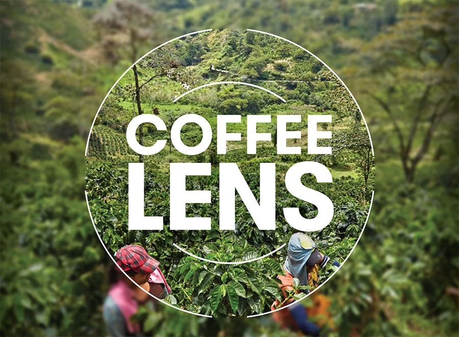 Coffee lens logo